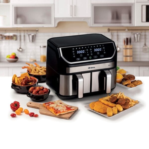 Fritadeira Air Fryer Dual 9L Metal Ariete 4625 com Cesto Duplo (4,5L x 2) - Image 6