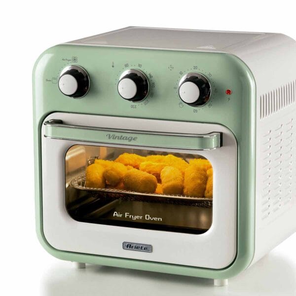 Fritadeira Air Fryer Oven Ariete Vintage 4632 Verde 16L 1200W - Image 2