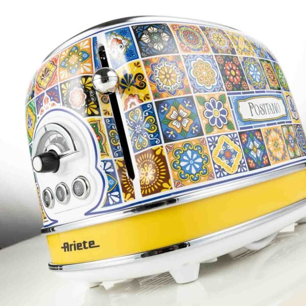 Torradeira Elétrica Ariete 155 Positano p/ 2 Fatias, 6 Níveis de Tostagem, 750W - Imagem 2