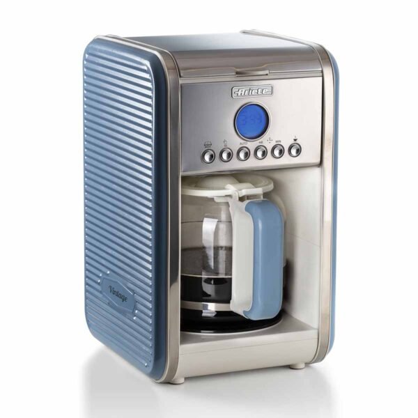 Cafeteira Ariete 1342 Vintage, 4 a 12 Xícaras, Programável, Com Filtro, 900W - Imagem 3
