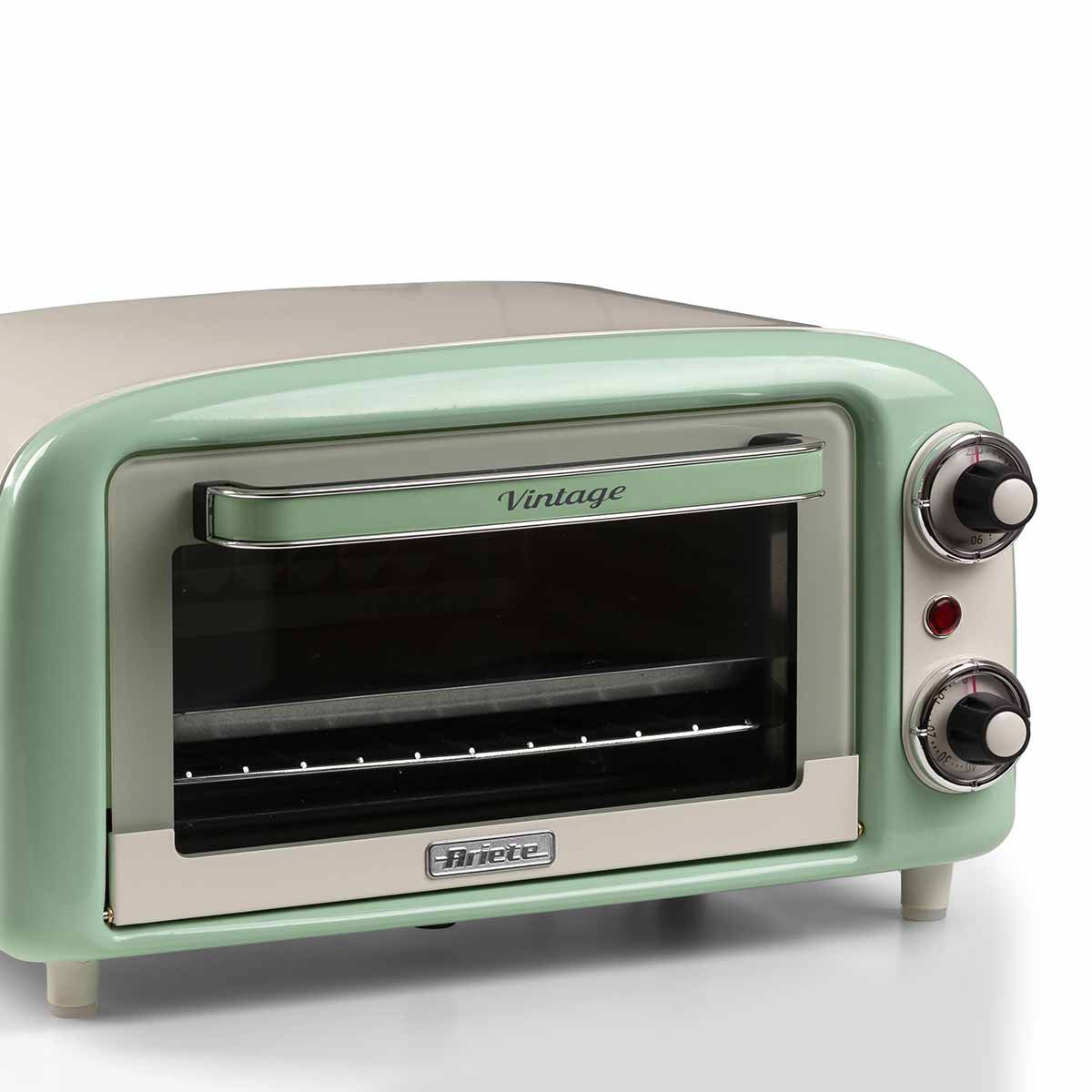 Mini Forno Elétrico Ariete 3919 Vintage Verde 10L 800W - Imagem 2