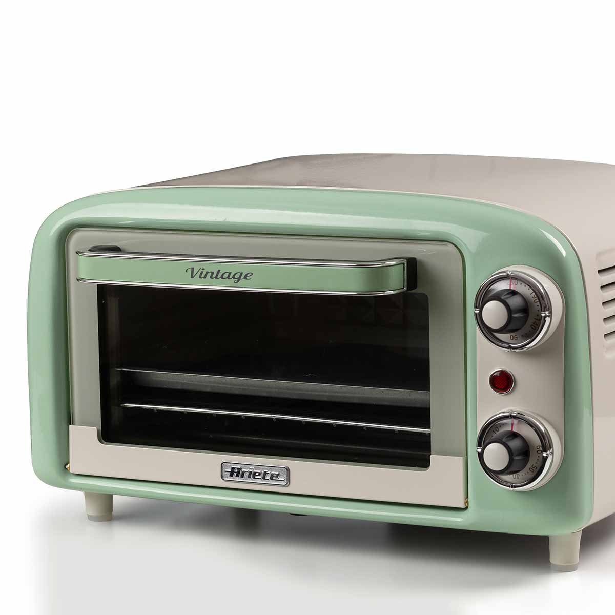 Mini Forno Elétrico Ariete 3919 Vintage Verde 10L 800W - Imagem 3