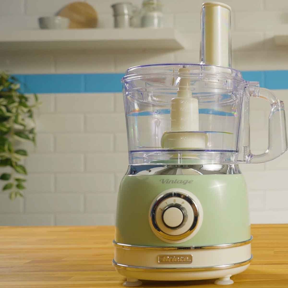 Processador de Alimentos Ariete 1781 Vintage Verde 2 Velocidades + pulsar 1000W - Imagem 5