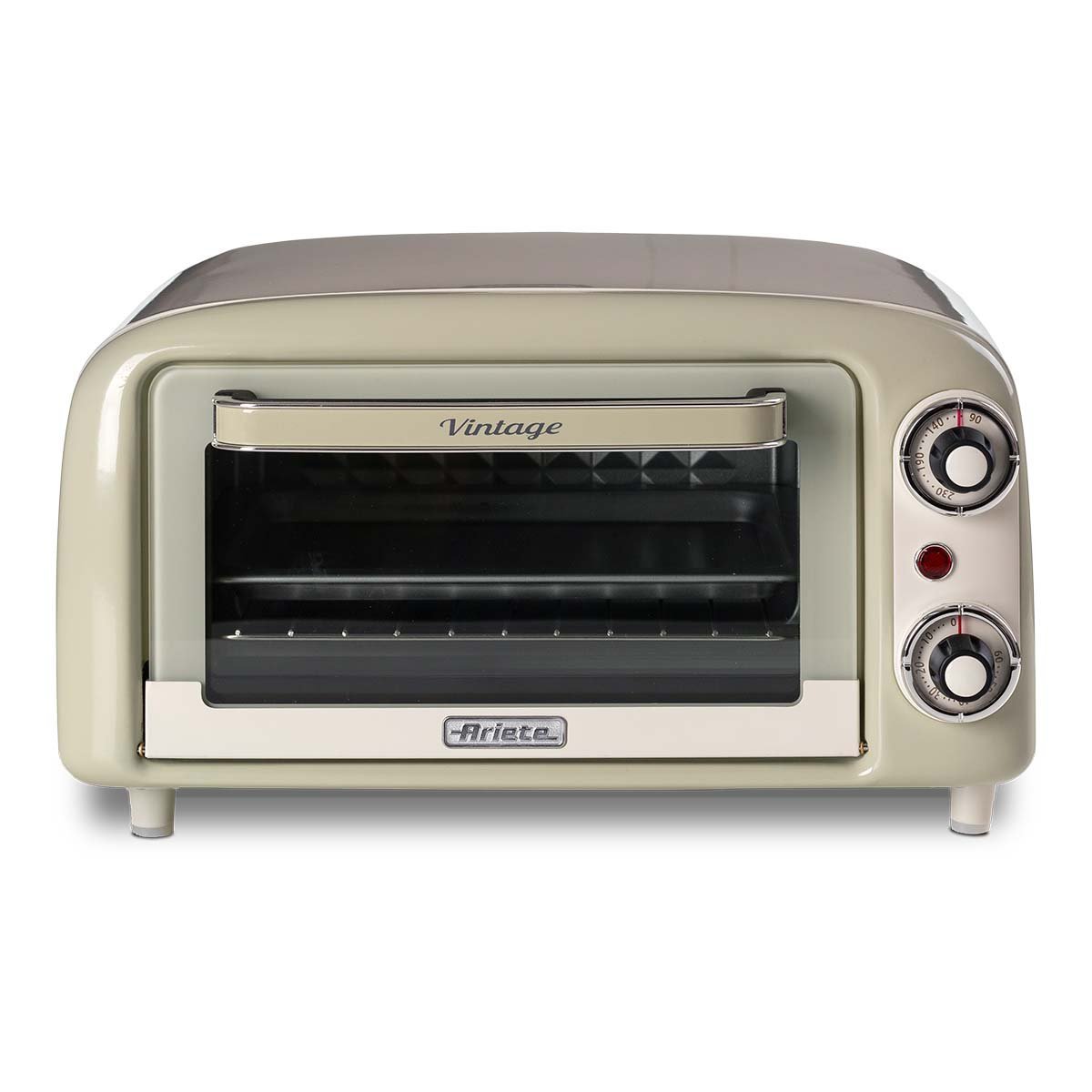 Mini Forno Elétrico Ariete 3919 Vintage Bege 10L 800W