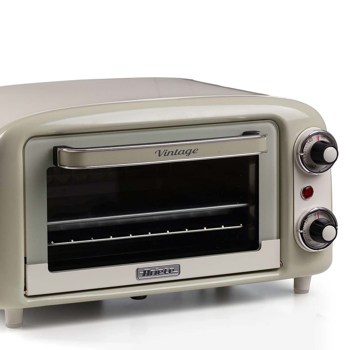 Mini Forno Elétrico Ariete 3919 Vintage Bege 10L 800W - Imagem 2