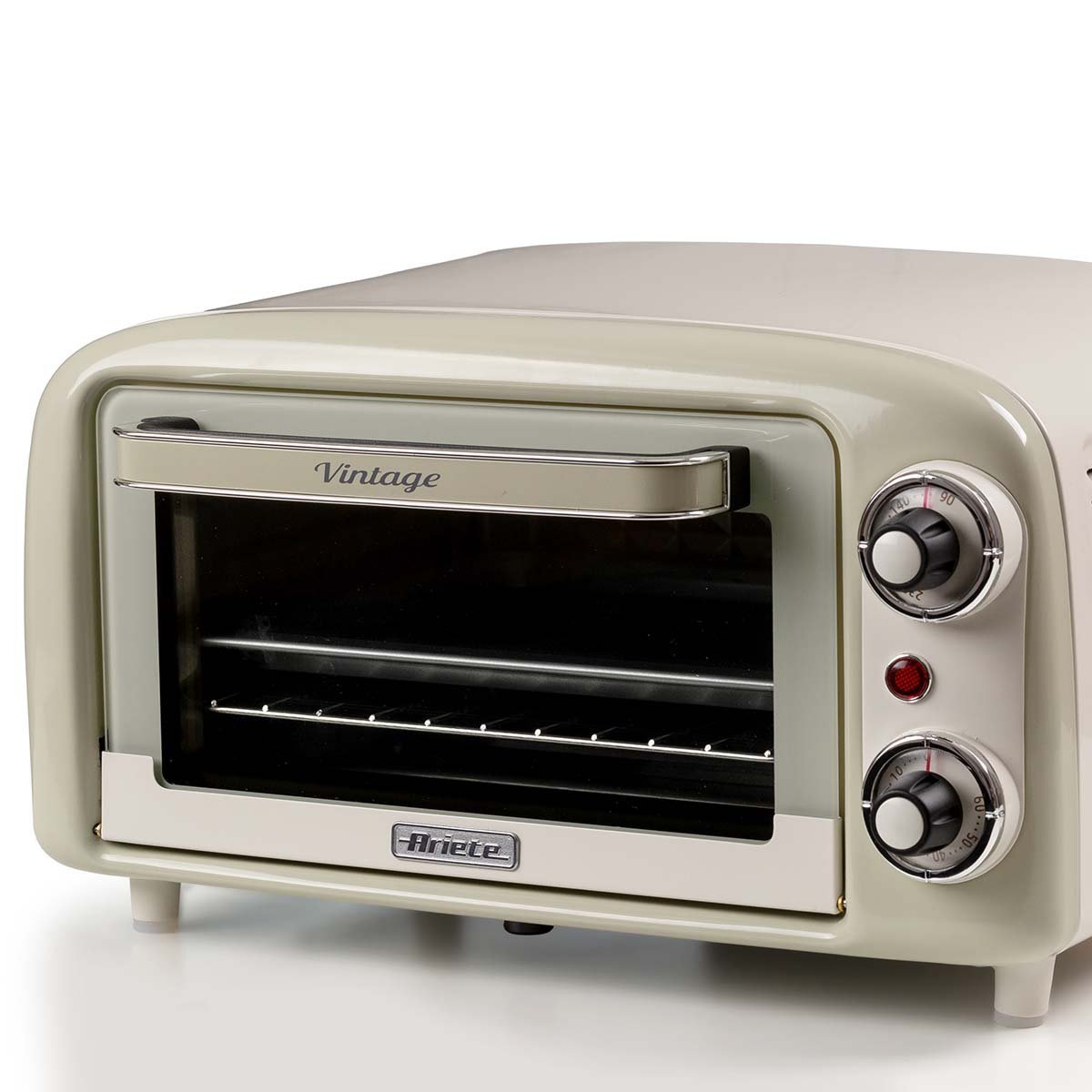 Mini Forno Elétrico Ariete 3919 Vintage Bege 10L 800W - Imagem 3